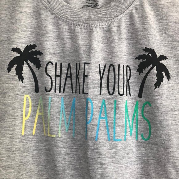 NWT - “Shake your Palm Palms” T-shirt - Sz L/XL